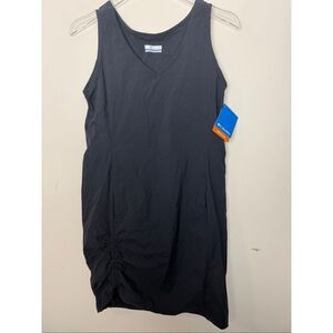 NWT Columbia Anytime Casual III Dress Black Tank Sleeveless Active Travel Dress